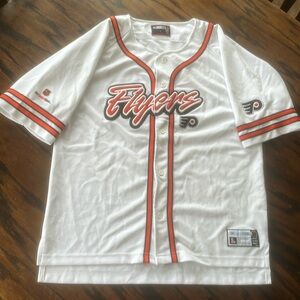 Philadelphia Flyers button-down jersey